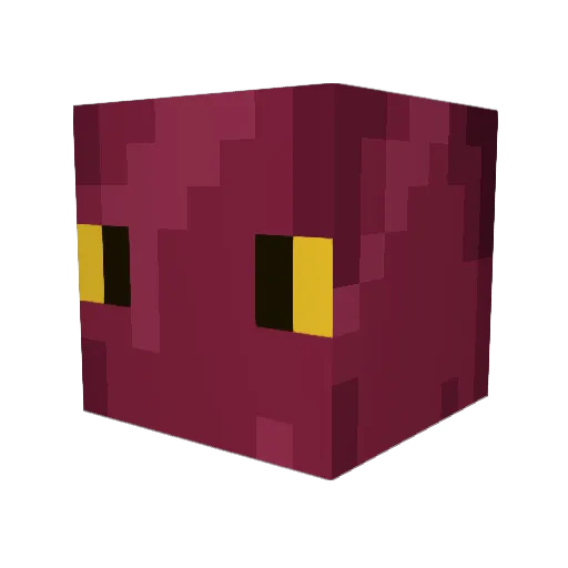 Op_the_octopus Minecraft avatar head, 3D render
