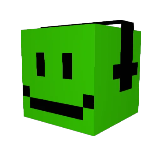 Opadi305 Minecraft avatar head, 3D render
