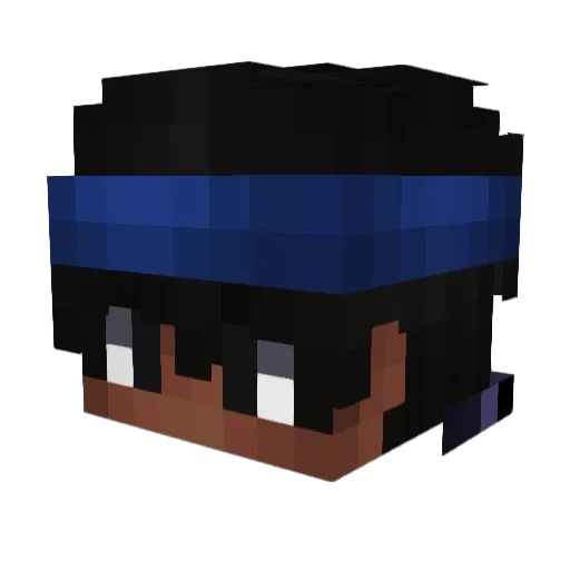 OpenSeason Minecraft avatar head, 3D render