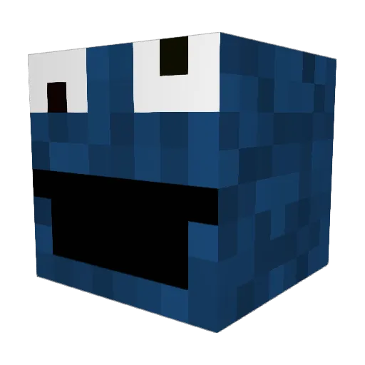 OpenWorldFever Minecraft avatar head, 3D render