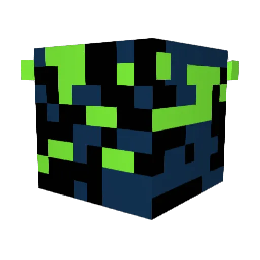 Oper035 Minecraft avatar head, 3D render
