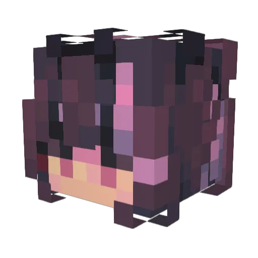 OperatedCandy36 Minecraft avatar head, 3D render