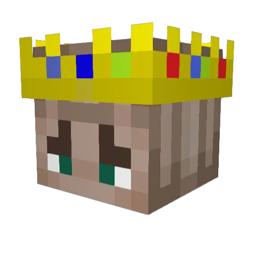 OperaticEel Minecraft avatar head, 3D render