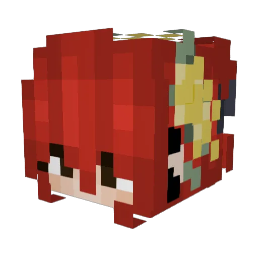 OperaticWind215 Minecraft avatar head, 3D render