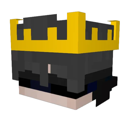 Opero_Playz_ Minecraft avatar head, 3D render