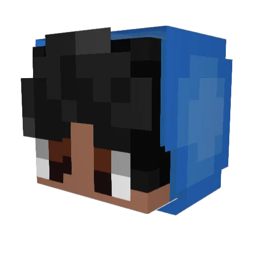 Opgamer2789 Minecraft avatar head, 3D render