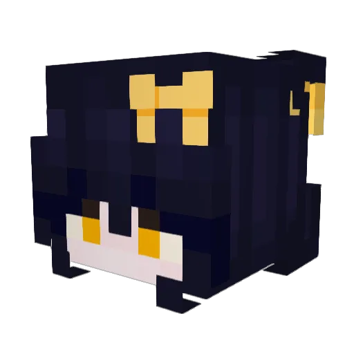 Ophelia076 Minecraft avatar head, 3D render