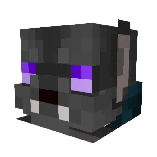 Opie1974 Minecraft avatar head, 3D render