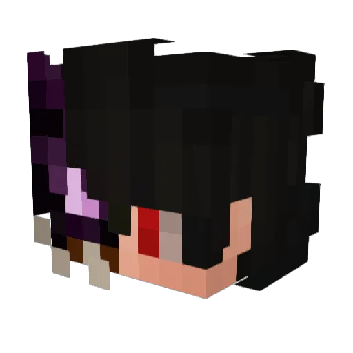 Oppa6735 Minecraft avatar head, 3D render