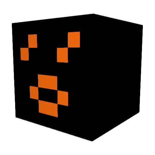 Oppkie Minecraft avatar head, 3D render
