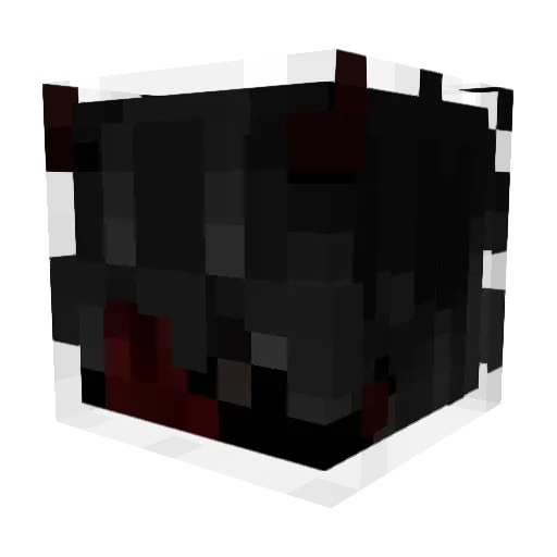 OppositeSex Minecraft avatar head, 3D render