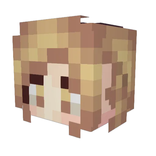 Opsboys5 Minecraft avatar head, 3D render