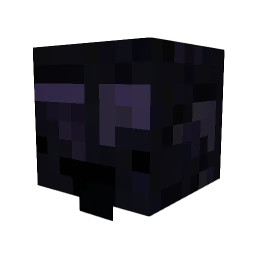 Opsidin Minecraft avatar head, 3D render