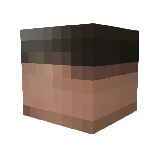Optimal_Primate Minecraft avatar head, 3D render
