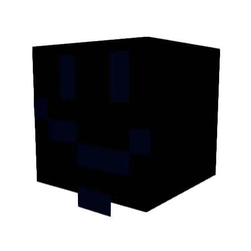 OptimisticBoss Minecraft avatar head, 3D render