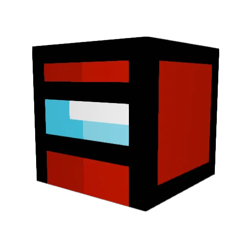 OptimusCrime225 Minecraft avatar head, 3D render