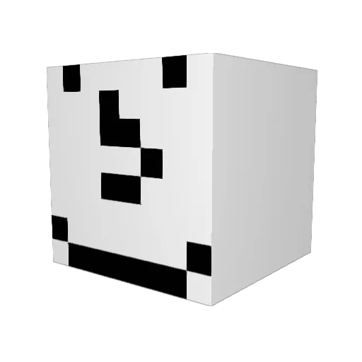 OptimusEnf0r Minecraft avatar head, 3D render