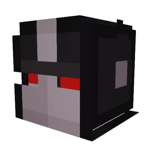 Optimus_Prime_01 Minecraft avatar head, 3D render