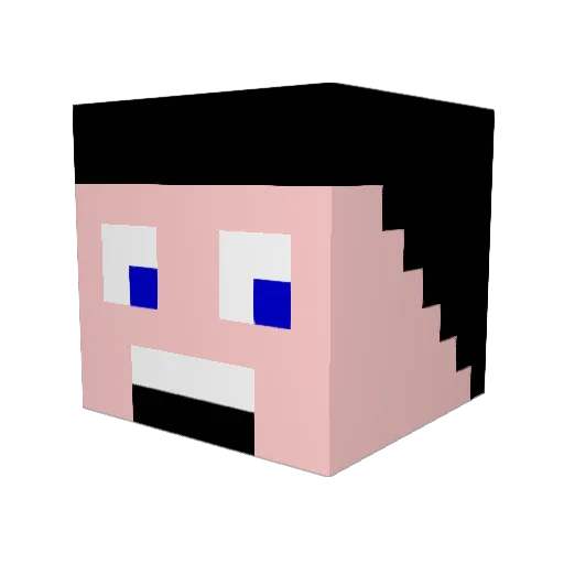Optimus_Prite Minecraft avatar head, 3D render