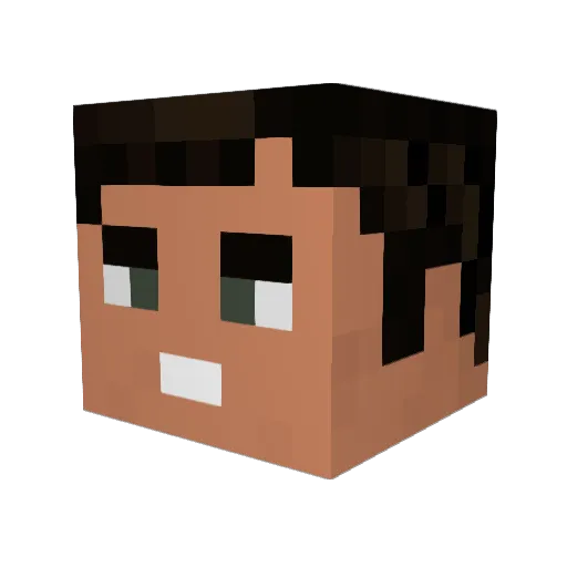 Optimus__mine Minecraft avatar head, 3D render