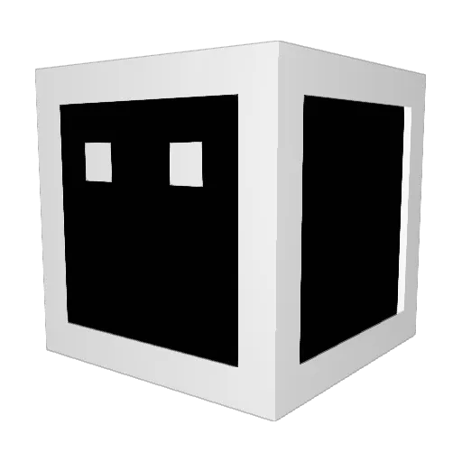 OptmstcNihilist Minecraft avatar head, 3D render