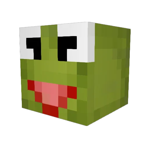 OrIando3204 Minecraft avatar head, 3D render