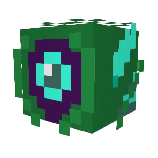 Oraclekilla Minecraft avatar head, 3D render