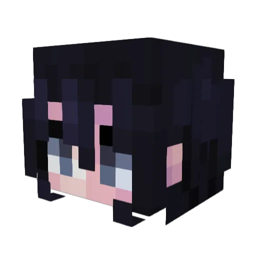 OracularMoss150 Minecraft avatar head, 3D render