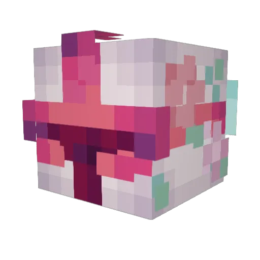 OrangeGem1 Minecraft avatar head, 3D render