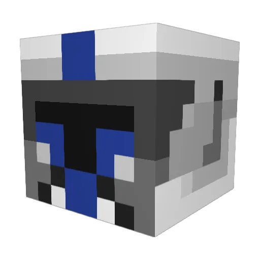 OrangeJuice2020 Minecraft avatar head, 3D render