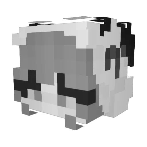 OrangeNekoBoy Minecraft avatar head, 3D render