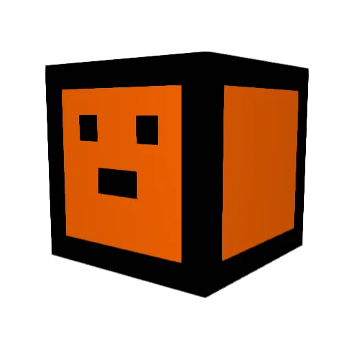 OrangeSheep3 Minecraft avatar head, 3D render