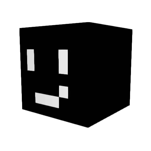 Oranger11 Minecraft avatar head, 3D render