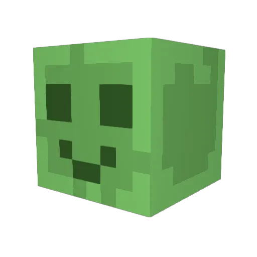 Oransheep Minecraft avatar head, 3D render