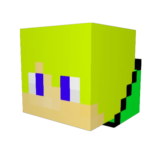 Orben123567 Minecraft avatar head, 3D render