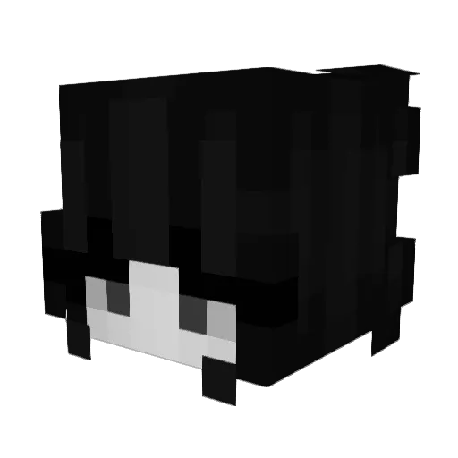 Orbit4721 Minecraft avatar head, 3D render