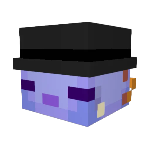 OrbitCraftMC Minecraft avatar head, 3D render