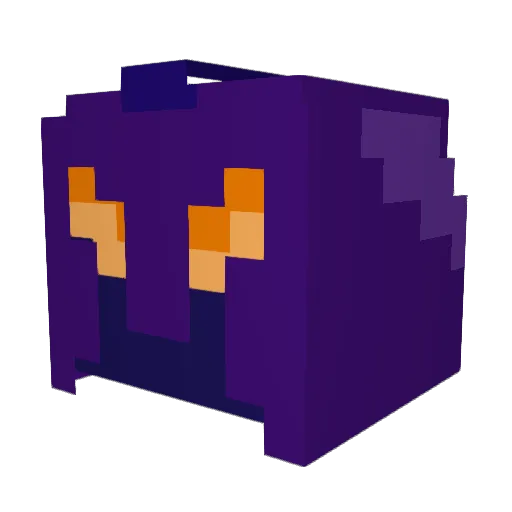 OrbitSicle2007 Minecraft avatar head, 3D render