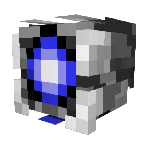 OrbitalSpaceRam Minecraft avatar head, 3D render