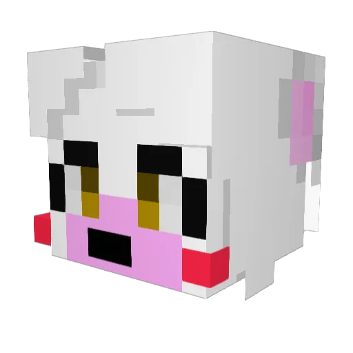 Orcantino23 Minecraft avatar head, 3D render