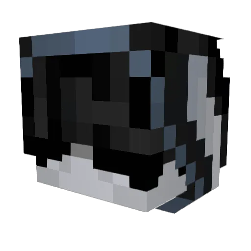 Orcath Minecraft avatar head, 3D render