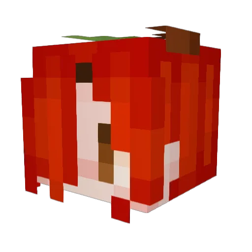 OrchardAngel Minecraft avatar head, 3D render