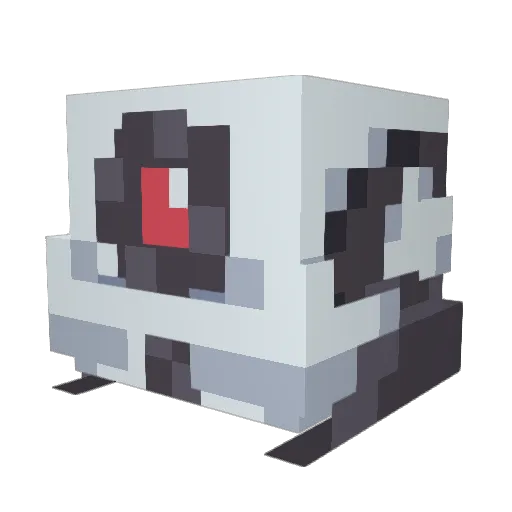 Order6600 Minecraft avatar head, 3D render