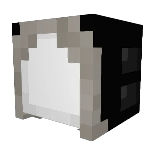 OrdinarySir Minecraft avatar head, 3D render