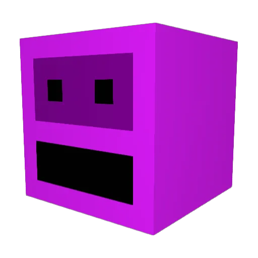 OreOscar Minecraft avatar head, 3D render