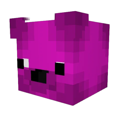 Orebit_ Minecraft avatar head, 3D render