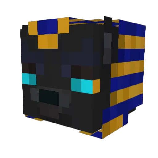 OreeDesBois Minecraft avatar head, 3D render