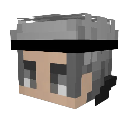 OrelOPI_G14 Minecraft avatar head, 3D render