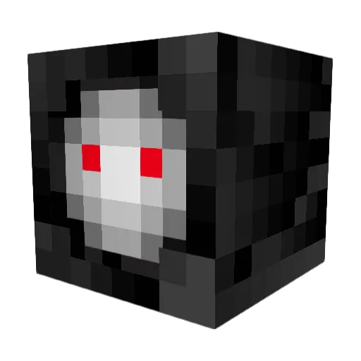 Orelon Minecraft avatar head, 3D render