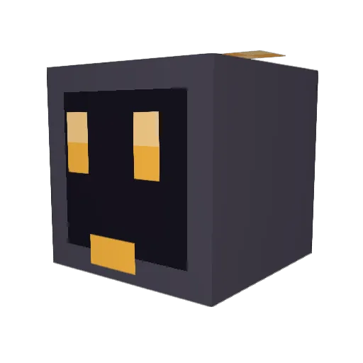 Oreo9878 Minecraft avatar head, 3D render